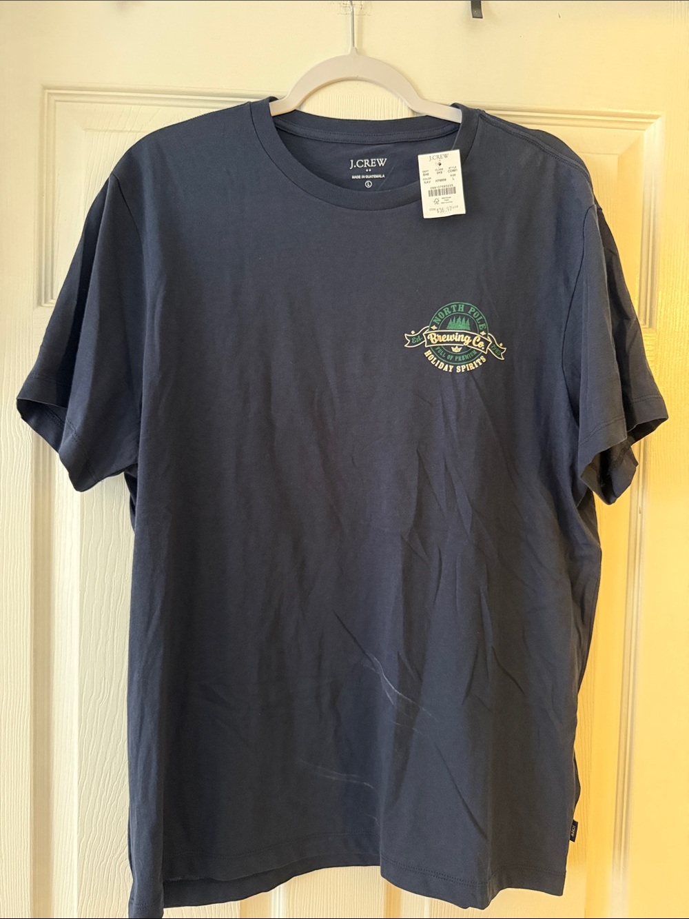 J.Crew "North Pole Brewing Co." Graphic Tee